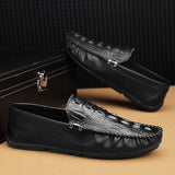 Men Shoes Luxury Brand High Quality Loafers Comfortable Mocasines Flats Sneakers White Leather Shoes for Men with Free Shipping  MartLion