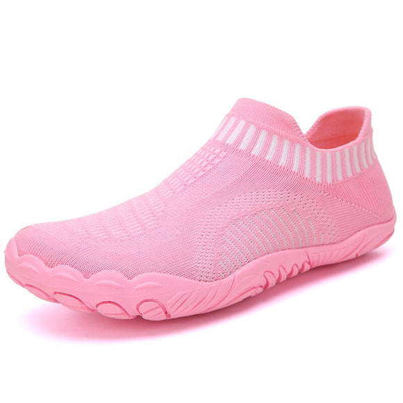 Women's indoor fitness shoes casual shoes treadmill sports socks thin-soled socks skipping rope Mart Lion PINK 35 