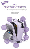  Travel Backpack for Women Casual Rucksack Computer Backpack Multipurpose Daypack USB College Students Backpack for Womens Purple Mart Lion - Mart Lion