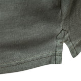  100% Cotton Solid Color Men's Polo Shirts Casual Short Sleeve Turndown Streetwear Mart Lion - Mart Lion