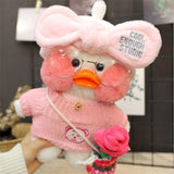Kawaii Cartoon LaLafanfan 30cm Cafe Duck Plush Toy Stuffed Soft Kawaii Duck Doll Animal Pillow Kids Children Mart Lion 10  