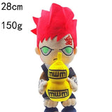 23-30cm Naruto Anime Plush Toys Naruto Uchiha Itachi Kakashi Sasuke Gaara Cute Figure Stuffed Dolls Pendant Kids Xmas Mart Lion   