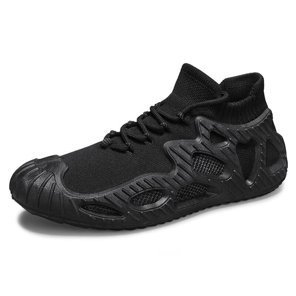 Summer Men's Casual Sneakers Breathable Sport Running Shoes Tennis Non-slip Platform Walking Jogging Trainers Mart Lion black 39 