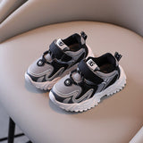 Baby Toddler Shoes For Boys Girls Breathable Mesh Little Kids Casual Sneakers Non-slip Children Sport tenis Mart Lion gray 21 