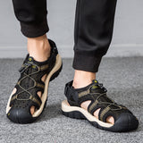 Sandals Men's Summer Casual Sneakers Outdoor Beach Water Slippers Mart Lion   
