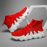  Summer Designer Mesh Sock Casual Sneakers Shoes Men's Breathable Light Sports Training Jogging Mart Lion - Mart Lion