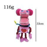35CM Playtime Boxy Boo Plush Toy Cartoon Game Plushes Role Peripheral Dolls Red Robot Filled Children Mart Lion 33CM  