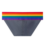 Jockmail Underwear Men's Briefs Slips Penis Pouch Panties Bikini Brief Cueca Gay Hombre Breathable Underpants Rainbow Mart Lion   