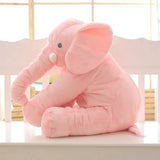 Cartoon 40cm Large Plush Elephant Toy Kids Sleeping Back Cushion stuffed Pillow  Doll Baby Mart Lion 40cm Pink 