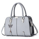 Bags Women Leather Handbags Ladies Hand Bags Purse Shoulder Bags Mart Lion grey-2 28x10x20cm 