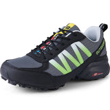 Men's Running shoes Outdoor Lightweight Air cushion Marathon Sneakers Jogging Training Travel Casual Sport Shoes Mart Lion K200 gray green 39 