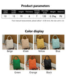  Braided Cell Phone Bag Female Summer Handheld Small Square Bag Korean Version Mart Lion - Mart Lion