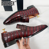 Handmade Genuine Patent Leather And Nubuck Leather Patchwork With Bow Tie Men's Wedding Black Dress Shoes Banquet Loafers Mart Lion   