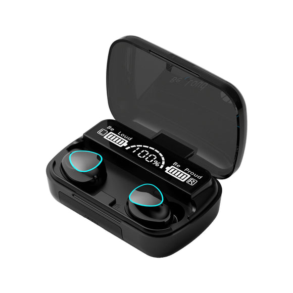TWS Bluetooth 5.1 Earphones 3500mAh Charging Box Wireless Headphone 9D Stereo Sports Waterproof Earbuds Headsets With Microphone Mart Lion A  