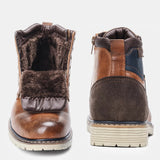 Waysle Winter Boots For Men Warm Plush  Winter Mart Lion   