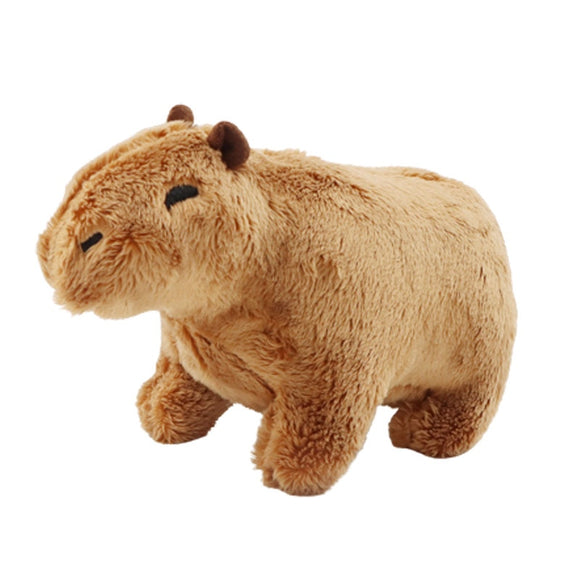 18cm Simulation Capybara Plush Toy Fluffy Capybara Doll Soft Stuffed Animal Toy Kids Toy Home Room Decor Mart Lion   