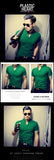 Men's Cotton Polo Shirt Short Sleeve Polo Shirt Homme Mart Lion   