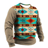 Men's T-shirt Sweatshirt Harajuku Clothes Pullover  Casual Street Loose Cotton Shirt Ethnic Pattern Vintage Winter Mart Lion D01-MY00544 2XL 