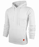 Men's Hoodies Sweatshirts Leisure Pullover Jumper Jacket Mart Lion White S 