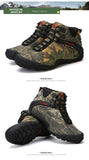 Hiking Shoes Men's Summer Winter Outdoor Warm Non Slip Camouflage Footwear Work Ankle Boot Fall Military Boots Hunting Mart Lion   
