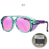 Adult UV400 Vintage Sunglasses Men's Women Retro Sun Glasses Steampunk Goggles Outdoor Sports Running Fishing Eyewear Mart Lion B3  