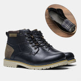 Waysle Winter Boots For Men Warm Plush  Winter Mart Lion Spring Brown  DX5262 40 