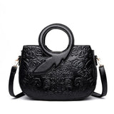 Women Designer Shoulder Bags Classic Chinese Style Luxury Handbags Female Casual Genuine Leather Totes Bags Mart Lion BK  