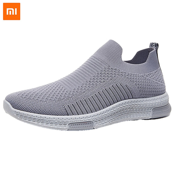  Men's Sport Shoes Lightweight Running Athletic Casual Breathable Walking Knit Slip On Sneakers Mart Lion - Mart Lion