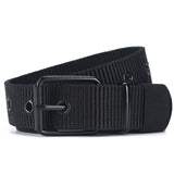 Men's Belts Army Military Canvas Nylon Webbing Tactical Belt Casual Designer Unisex Belts Sports Strap Jeans Mart Lion Black China 120cm