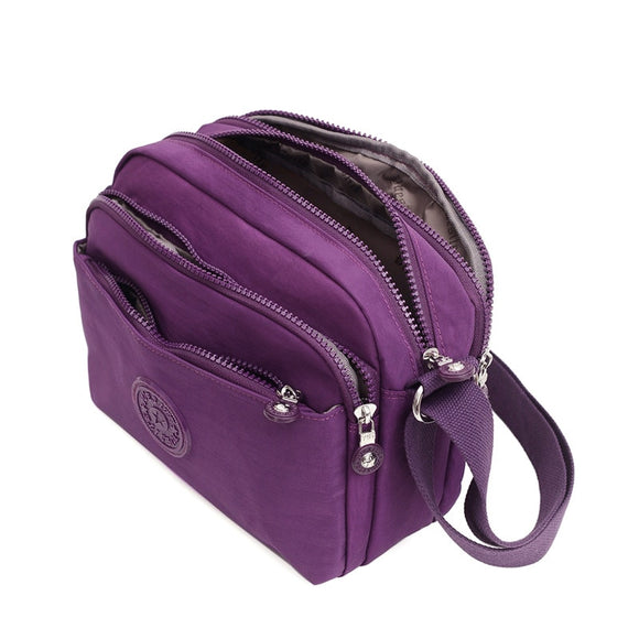 Women Messenger Bag Small Nylon Shoulder Crossbody Female Luxury Tote Designer Handbag Mart Lion   