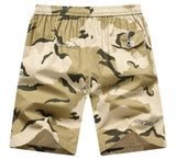 Men's Military Cargo Shorts Streetwear Army Camouflage Tactical Joggers Shorts 100% Cotton Work Casual Beach Short Pant Mart Lion   