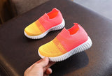 Kids Shoes Multicolor Knitted Toddler Baby Sneakers Casual Slip On Sneakers Children Kid Girls Boys Sports Mart Lion   