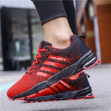 Men's Running Shoes Breathable Outdoor Sports Shoes Lightweight Sneakers for Women Couple Cushion Flats Training