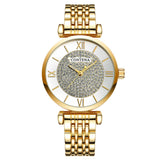 Ladies Quartz Women Watches Rhinestone Female Wristwatch Bracelet  Dress Watch Clock Reloj Mujer Mart Lion Gold  