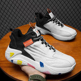 Basketball Shoes Sports Shoes Men's Flying Woven Breathable Mesh Lace-up Korean Version Trend Cross-border Mart Lion   