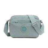 Women Messenger Bag Small Nylon Shoulder Crossbody Female Luxury Tote Designer Handbag Mart Lion Green  