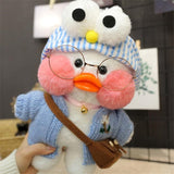 Kawaii Cartoon LaLafanfan 30cm Cafe Duck Plush Toy Stuffed Soft Kawaii Duck Doll Animal Pillow Kids Children Mart Lion 19  