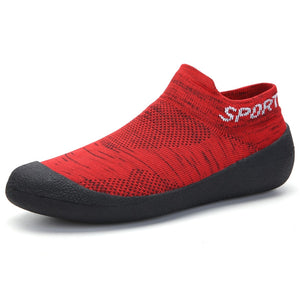 Summer Couple Casual Sport Shoes Slip-on Unisex Women Mens Outdoor Sneakers for Trainning Walking Driving Riding Yoga Footwear Mart Lion A-Red 35 