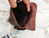 Woman bag cowhide small square bag single shoulder slant cell phone bag Mart Lion   