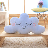 60CM 50CM Baby Pillow Toys Soft Appease Star Moon Cloud Calm Doll Plush  Stuffed  Cute Bed Decoration Cushion WJ575 Mart Lion Blue clouds  