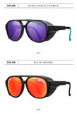 Adult UV400 Vintage Sunglasses Men's Women Retro Sun Glasses Steampunk Goggles Outdoor Sports Running Fishing Eyewear Mart Lion   