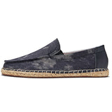 Men's Espadrilles Summer Breathable Flats Slip on Shoes Loafers Canvas Fisherman Driving Footwear Mart Lion   