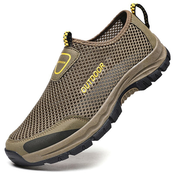  Mesh men's casual shoes summer outdoor water sports non-slip hiking hiking breathable hiking Mart Lion - Mart Lion
