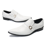  Men's Dress Shoes Genuine Leather Wedding Social Sapato Oxfords Flats Sapatos Mart Lion - Mart Lion