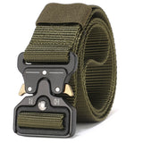  Men's Belt Outdoor Hunting Tactical Multi-Function Buckle Nylon Marine Corps Canvas Belt Plastic buckle Mart Lion - Mart Lion