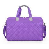 Travel Bag Women Shoulder Large Capacity Handbags Men Sports Bag Casual Crossbody Pack Duffle Luggage Mart Lion Purple  