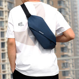 Outdoor men's Belt Pouch Sports handbag Casual Cycling Small Waist Pack Crossbody Bag Shoulder Bag Crossbody Ches Mart Lion   