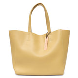Luxury Brand Cow Leather Tote Bags Designer Cowhide Handbags Women Shoulder Female Large Capacity Liner Mart Lion YELLOW China 
