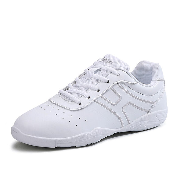  youth white cheerleading shoes sports training competition shoes aerobics shoes women's aerobic fitness Mart Lion - Mart Lion