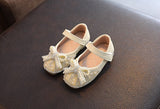 Sweet Girl Princess Shoes Rhinestone Pearl Bow Baby Kids Party Children Dance Little Girls Leather Mart Lion   